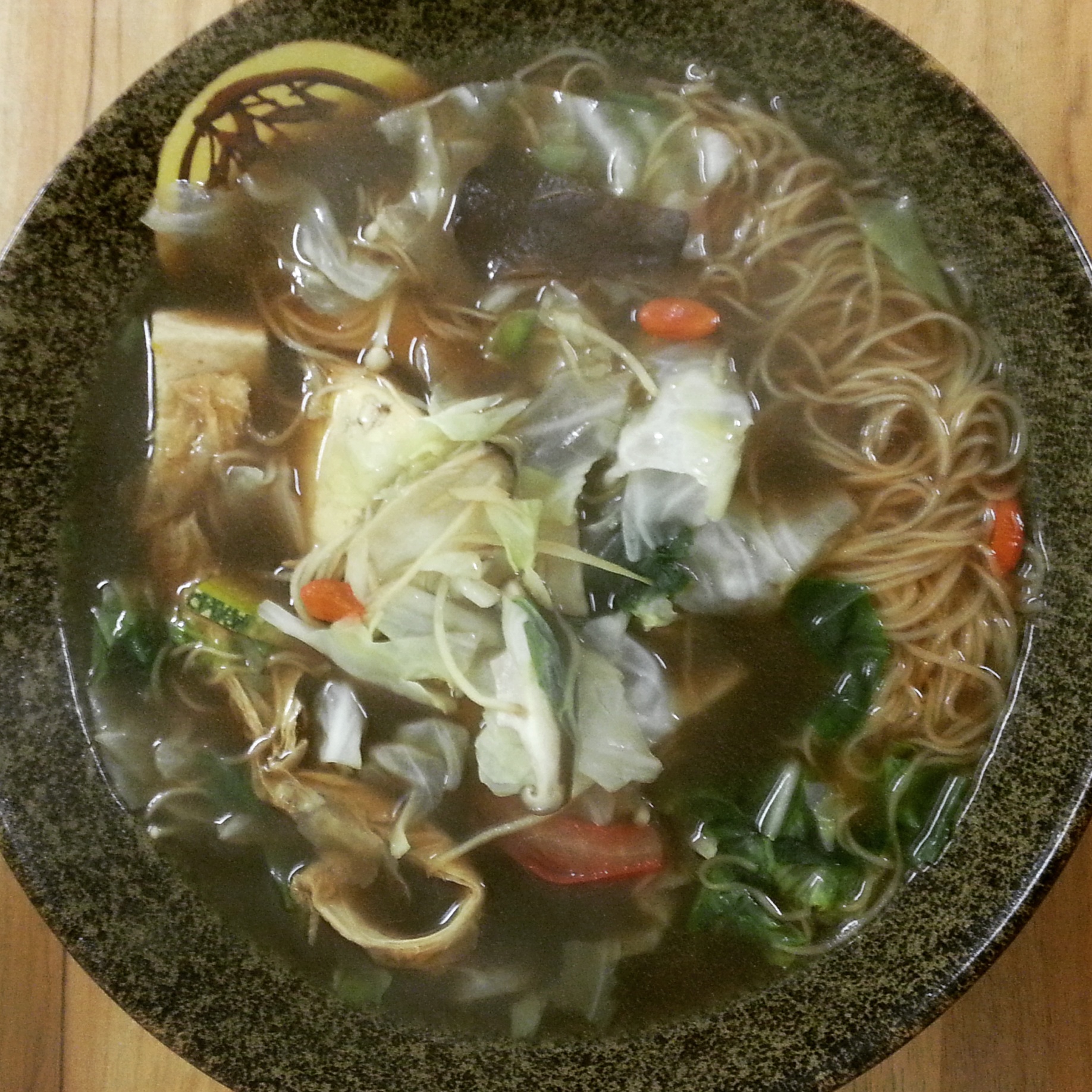 Chinese knotgrass noodle soup
