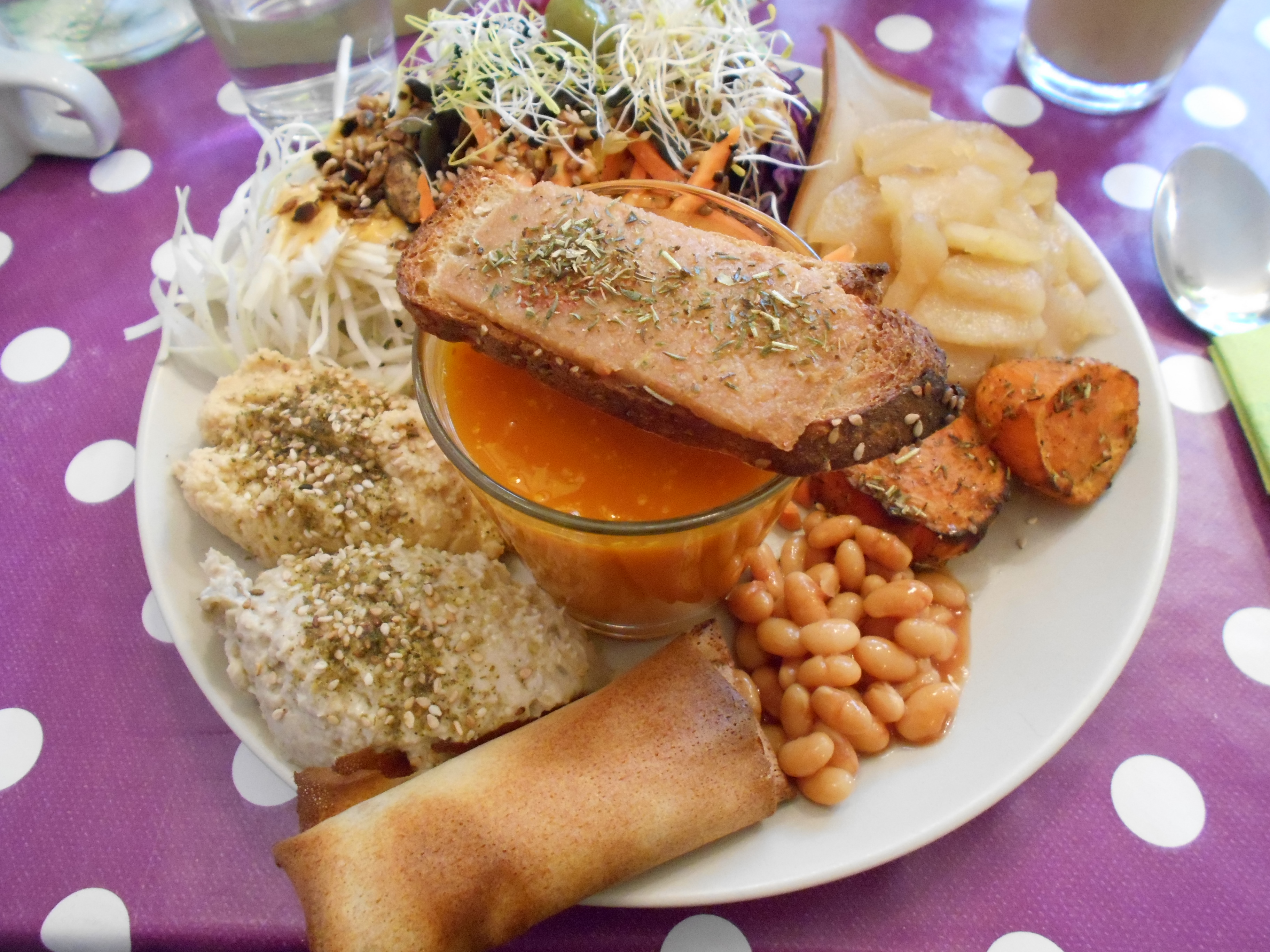 Vegan food in Toulouse