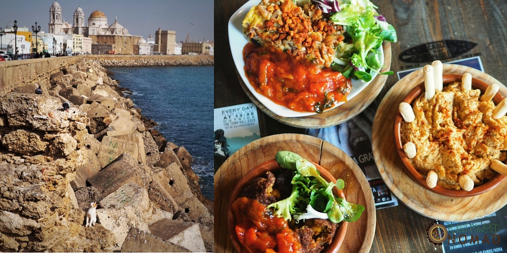 vegan food in Cadiz Andalusia 